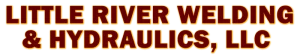 Little River Welding & Hydraulics, LLC Text Logo